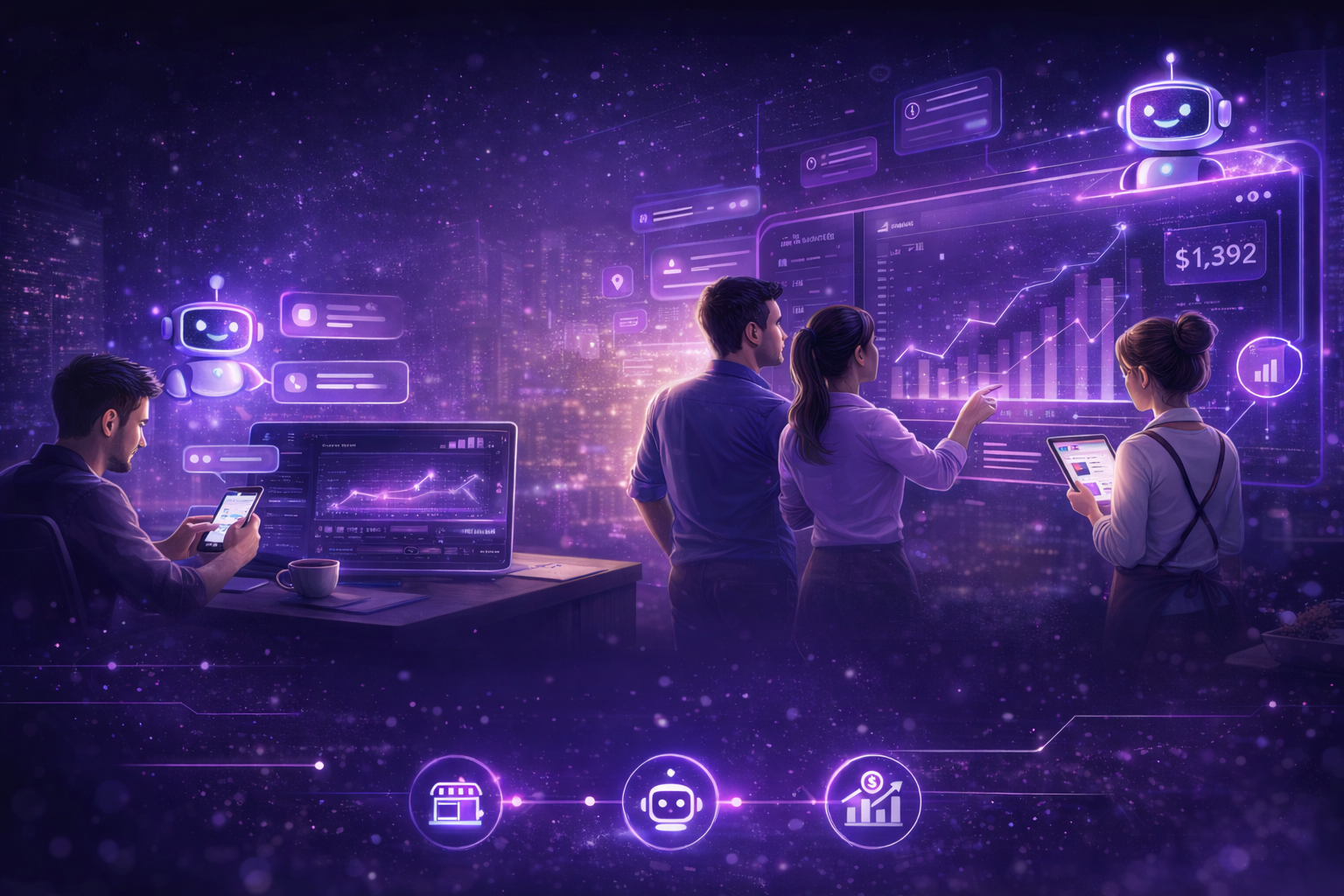 Microempresas — Cómo aprovechar la IA y los datos sin ser una gran empresa